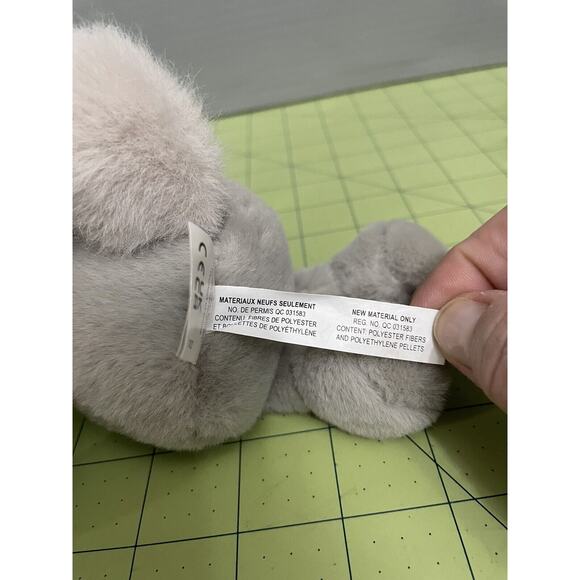 Mary Meyer Squirrel Marshmallow Zoo Plush Stuffed Animal Gray Soft Toy - Picture 8 of 9